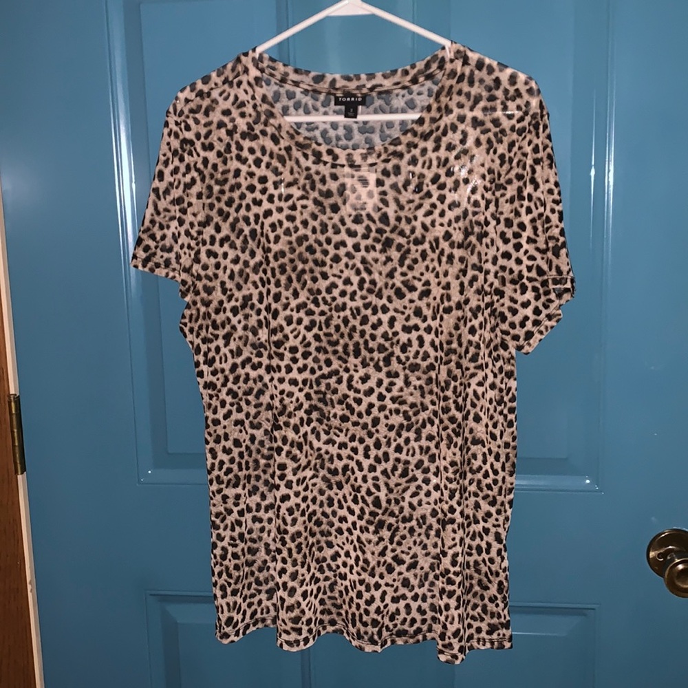 Leopard Top